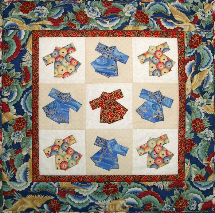 Dancing Kimonos Quilt CJC-4119e - Downloadable Pattern