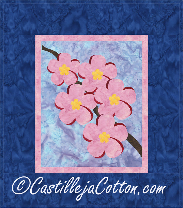 Plumeria Quilt Pattern CJC-4266 - Paper Pattern