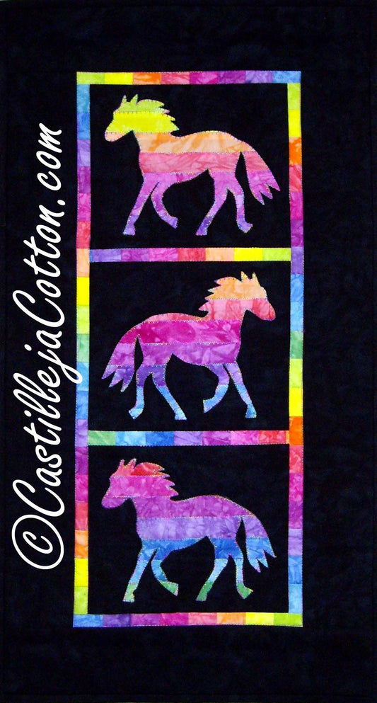 Variegated Ponies Pattern CJC-4335 - Paper Pattern