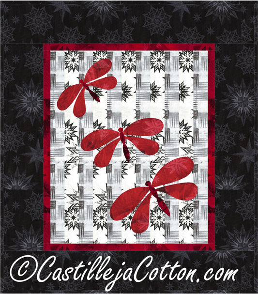 Flutter Away Quilt Pattern CJC-4369 - Paper Pattern