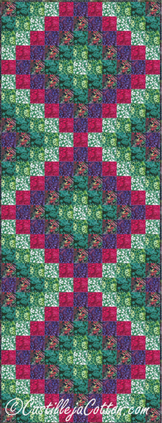 Six Pack Runner Quilt CJC-444721e - Downloadable Pattern