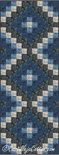 Six Pack Runner Quilt Pattern CJC-444722 - Paper Pattern