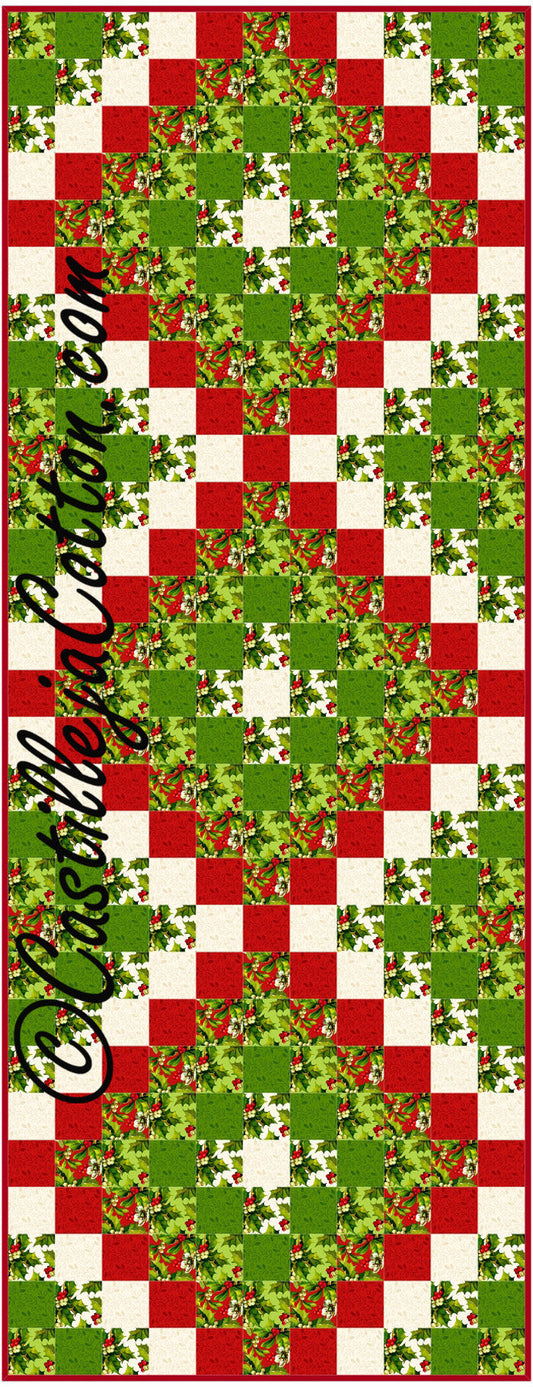 Six Pack Trip Table Runner CJC-4447e - Downloadable Pattern