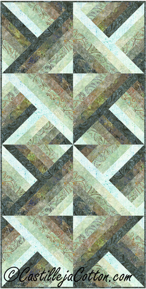 Six Pack Chevron Quilt Pattern CJC-4459 - Paper Pattern