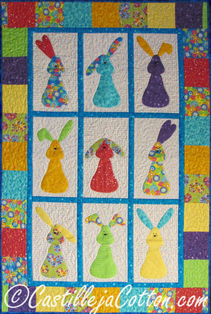 Bunnies Galore Quilt CJC-4461e - Downloadable Pattern