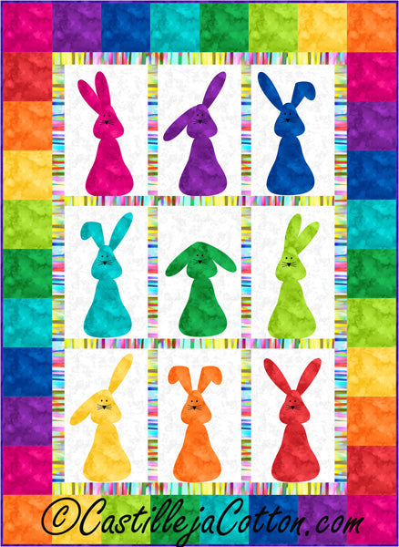 Bunnies Galore Quilt CJC-44614e - Downloadable Pattern