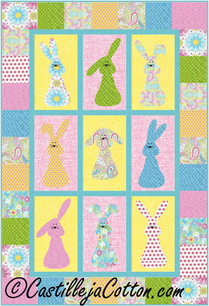 Bunnies Galore Quilt CJC-4461e - Downloadable Pattern