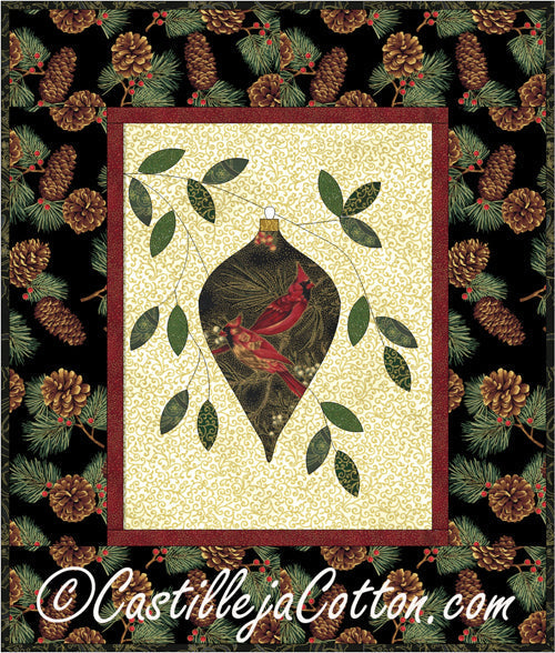 Christmas Glitter Quilt Pattern CJC-446427 - Paper Pattern