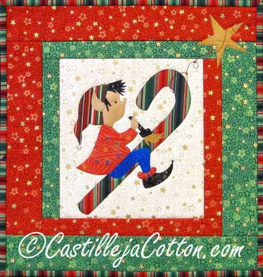 Painting the Candy Cane Pattern CJC-4471 - Paper Pattern