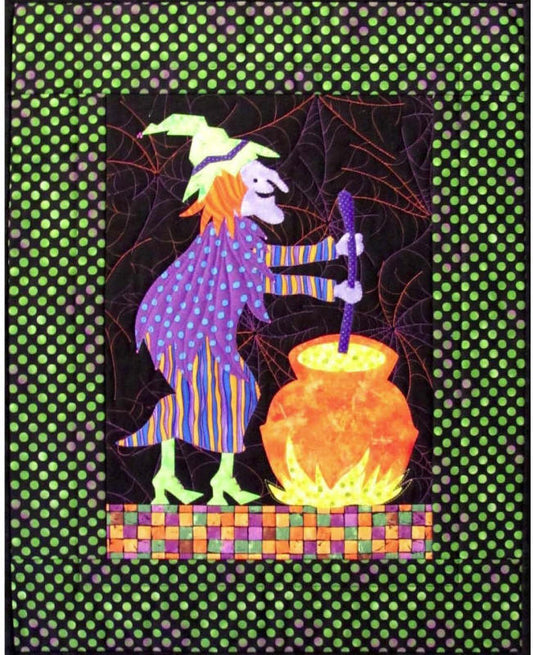 Crystal Witch Quilt Pattern CJC-4525 - Paper Pattern