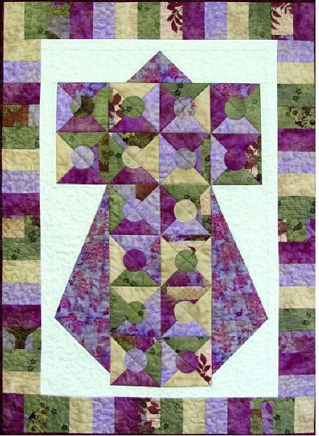 Asian Odyssey Kimono Quilt CJC-4531e - Downloadable Pattern