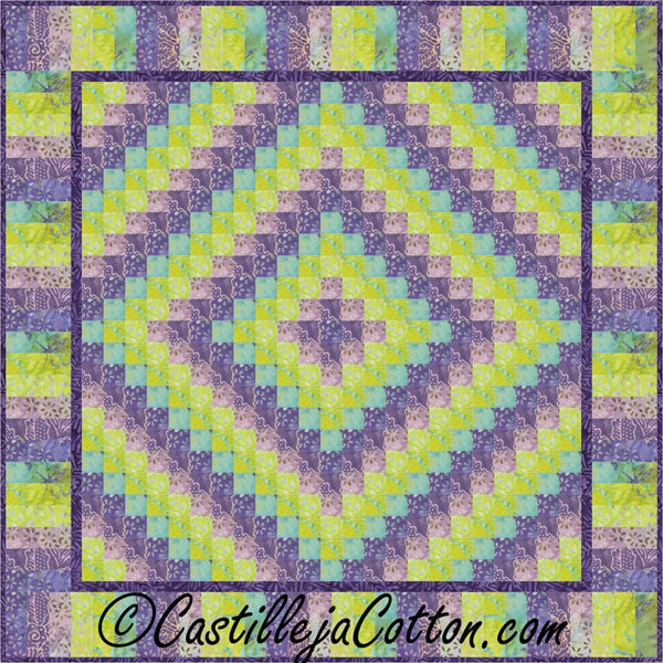 Double Trip Quilt Pattern CJC-45696 - Paper Pattern