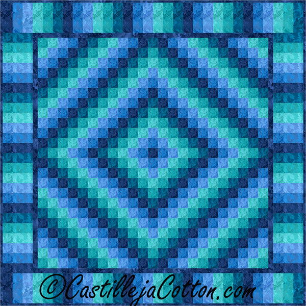 Double Trip Quilt Pattern CJC-45697 - Paper Pattern