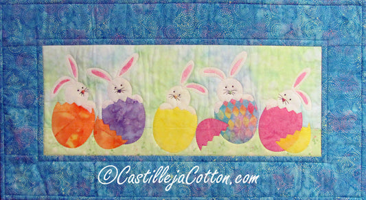 Hatching Bunnies Quilt CJC-4573e - Downloadable Pattern