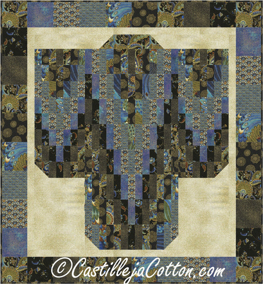 Chevron Kimono Quilt Pattern CJC-4618 - Paper Pattern