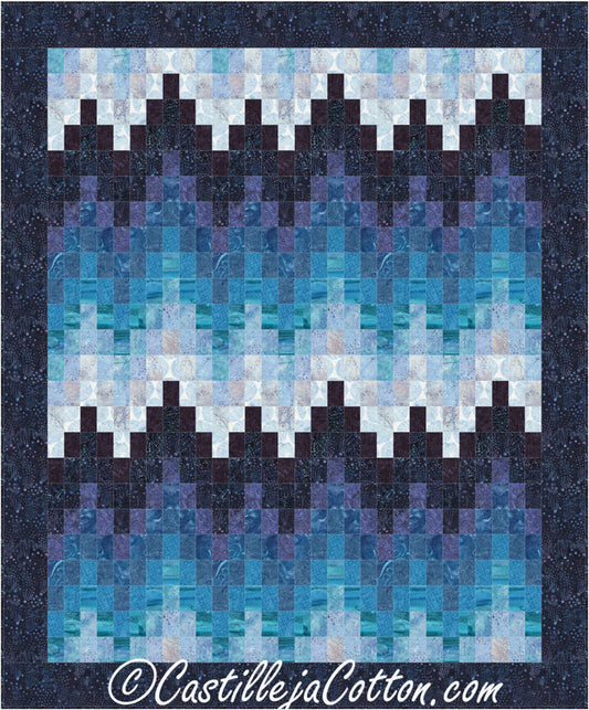 Bargello Breakers Quilt CJC-4629e - Downloadable Pattern