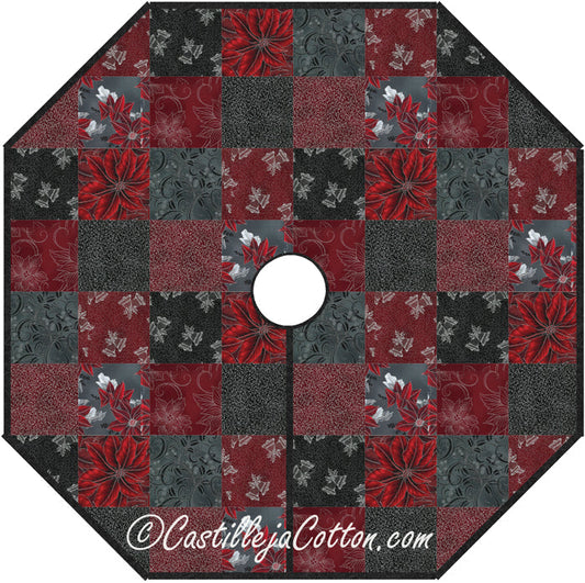 Christmas Traditions Tree Skirt Pattern CJC-4639 - Paper Pattern