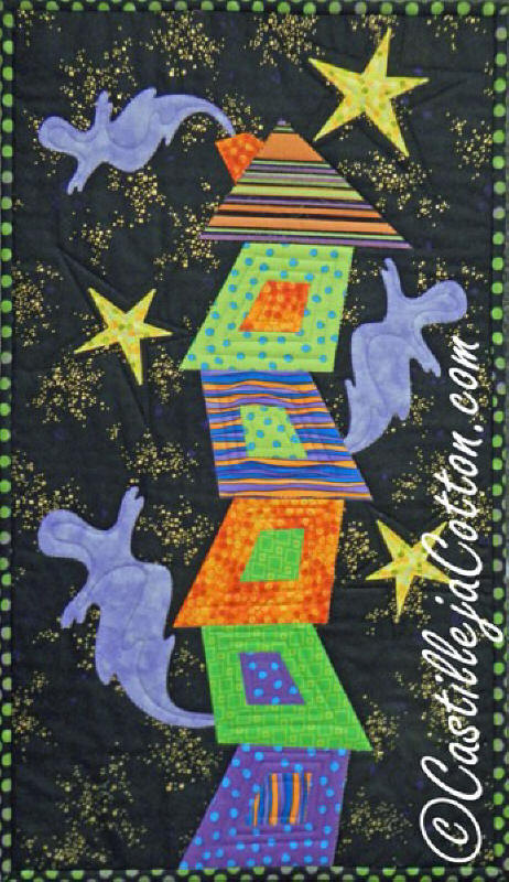 Boo High Rise Quilt CJC-4641e - Downloadable Pattern