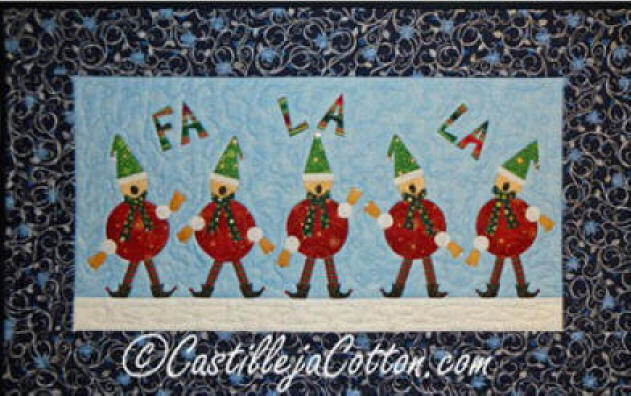 Singing Elves Pattern CJC-4642 - Paper Pattern