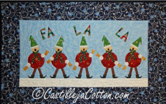 Singing Elves Pattern CJC-4642 - Paper Pattern