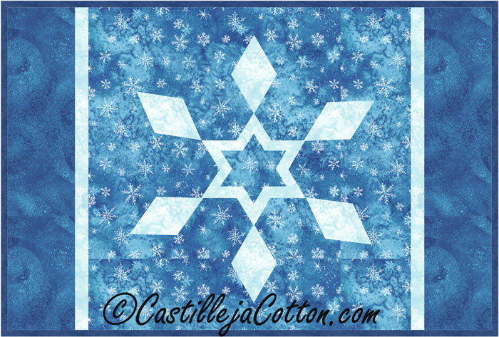 Snowflake Placemat CJC-4707e - Downloadable Pattern