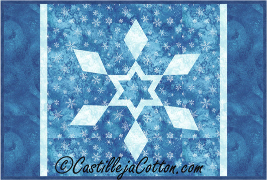 Snowflake Placemat Pattern CJC-4707 - Paper Pattern