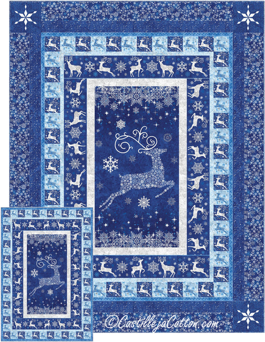 Reindeer Prance Quilt CJC-4748e - Downloadable Pattern