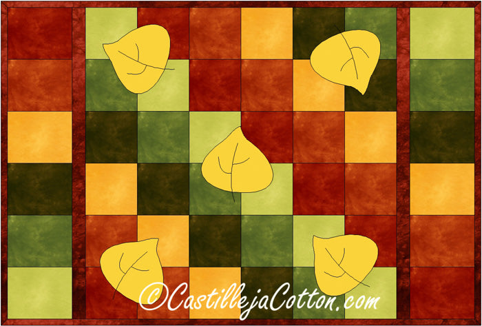 Leaves Placemat Pattern CJC-47731 - Paper Pattern