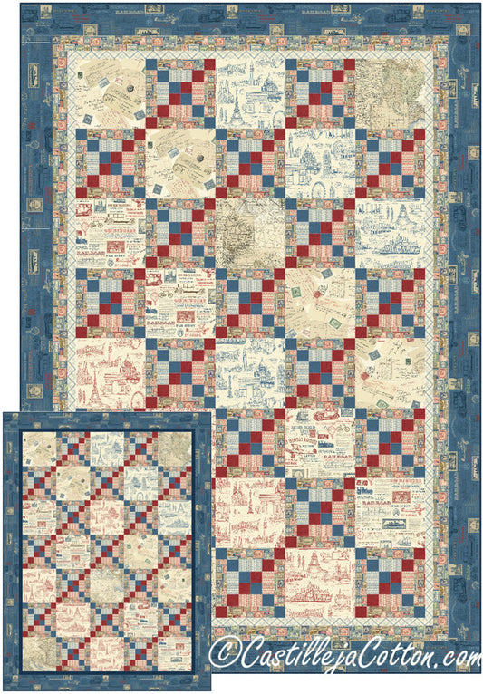 Cross Roads Quilt CJC-47751e - Downloadable Pattern