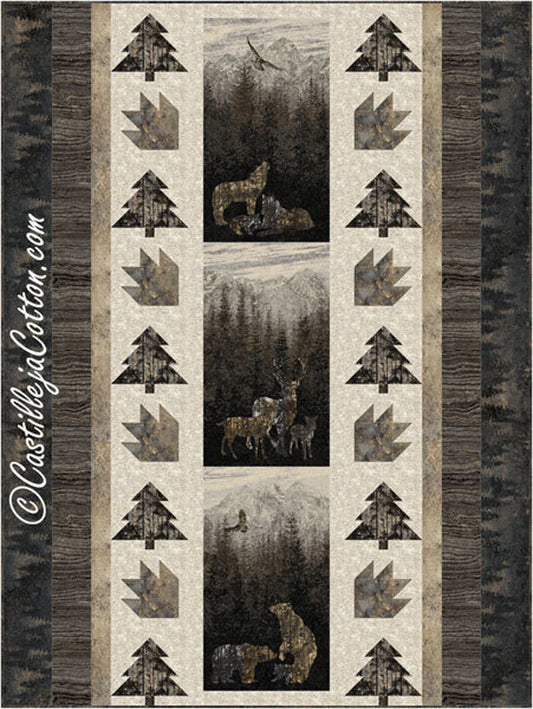 Wilderness Winter Quilt CJC-47761e - Downloadable Pattern