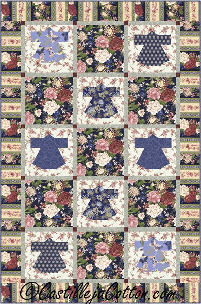 Kyoto Kimonos Quilt Pattern CJC-47823 - Paper Pattern