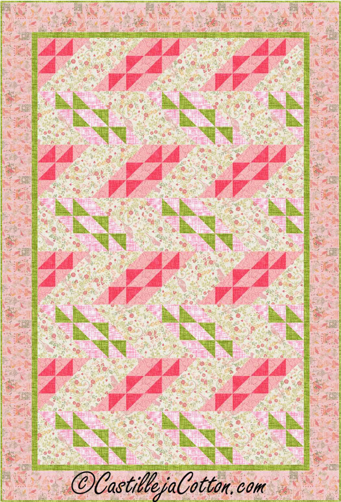 Bird Song Quilt Pattern CJC4790 (intermediate, twin)