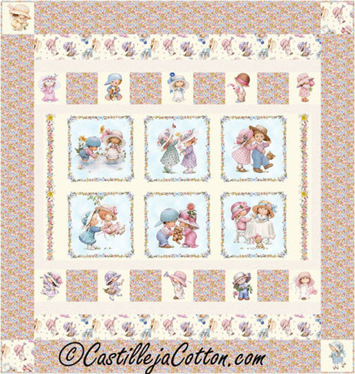 Sunbonnet Emma Quilt CJC-48061e - Downloadable Pattern