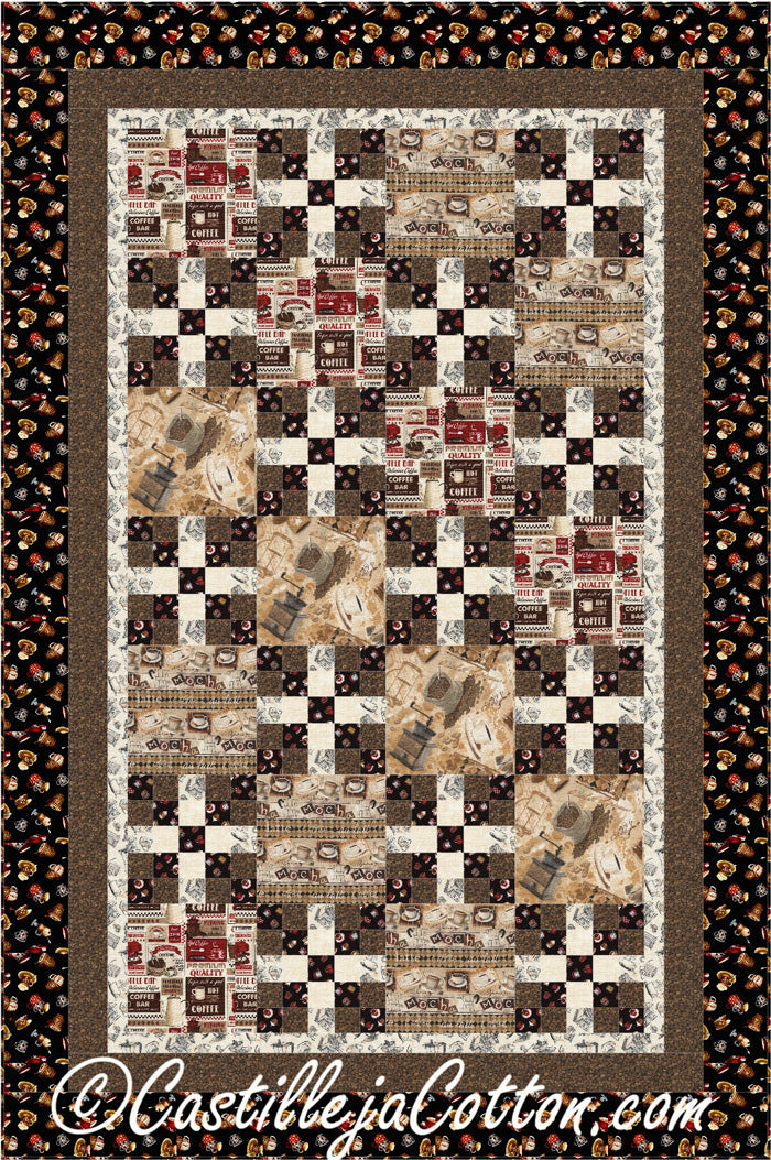 Cross Ways Quilt  CJC-48131e - Downloadable Pattern