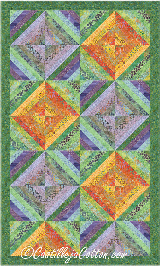 Shadow Play Two Quilt CJC-48342e - Downloadable Pattern