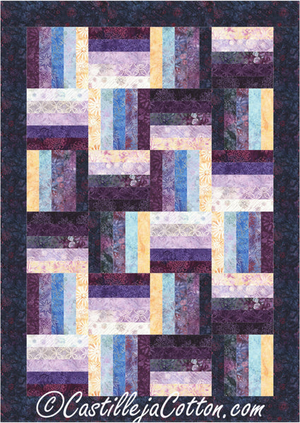 Emerging Pinwheels Quilt CJC-48365e  - Downloadable Pattern