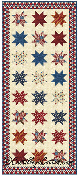 Floating Star Quilt Pattern CJC-48396 - Paper Pattern