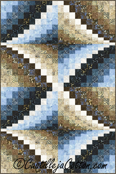 Double Diamond Quilt CJC-48414e  - Downloadable Pattern