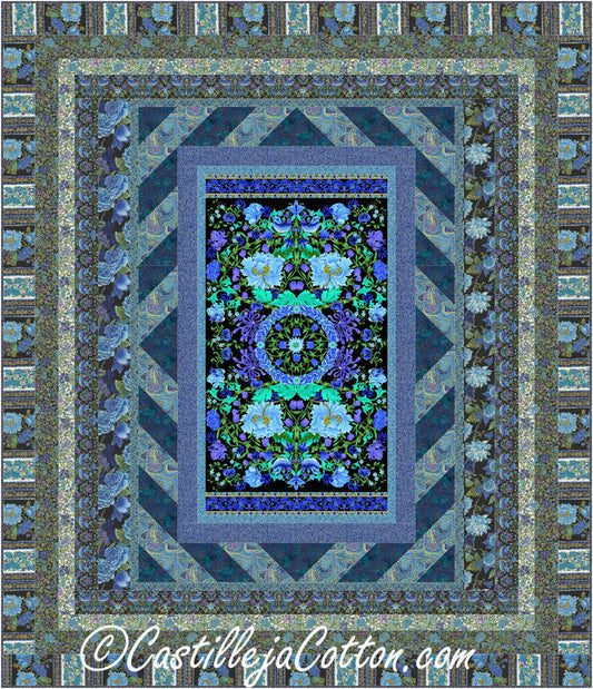 English Garden Quilt Pattern CJC-48451 - Paper Pattern