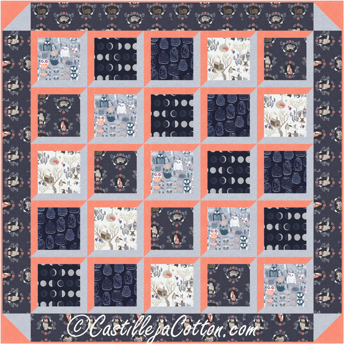 Window View Quilt Pattern CJC-48472 - Paper Pattern