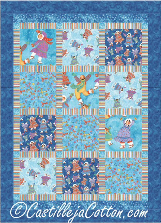 Easy Dozen Quilt CJC-48581e - Downloadable Pattern