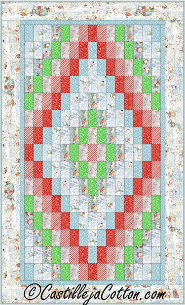 Diamond Lap Quilt Pattern CJC-486312 - Paper Pattern