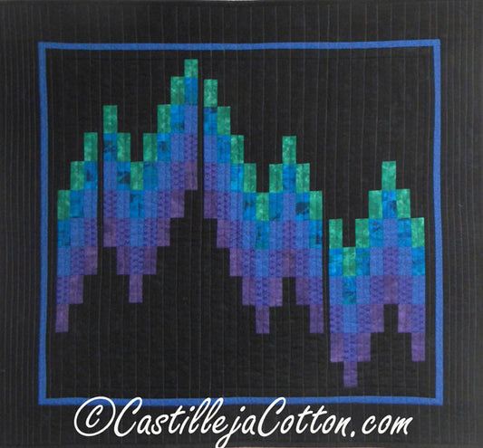 Northern Lights Quilt CJC-48771e - Downloadable Pattern