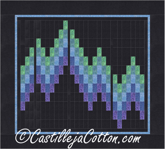 Northern Lights Quilt Pattern CJC-48774 - Paper Pattern