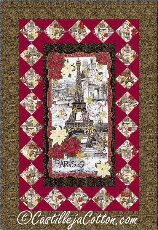 Diamond Joyeau Noel Quilt Pattern CJC-49191 - Paper Pattern