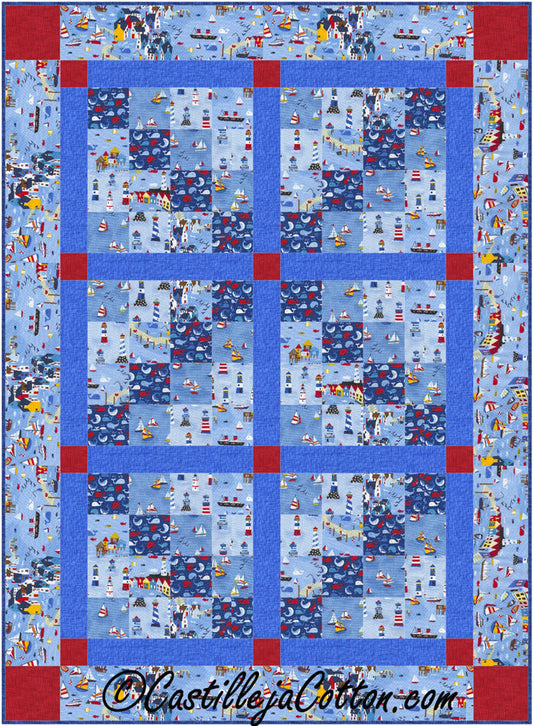 Half Dozen Quilt Pattern CJC-49201 - Paper Pattern