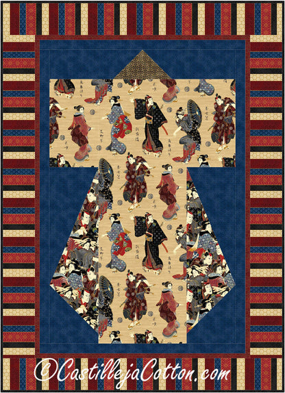 Jewel Kimono Quilt Pattern CJC-49422 - Paper Pattern