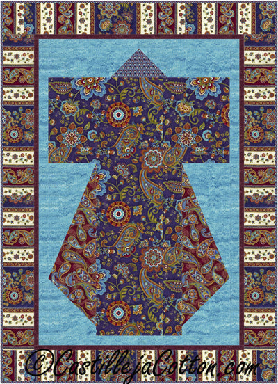 Jewel Kimono Quilt Pattern CJC-49424 - Paper Pattern