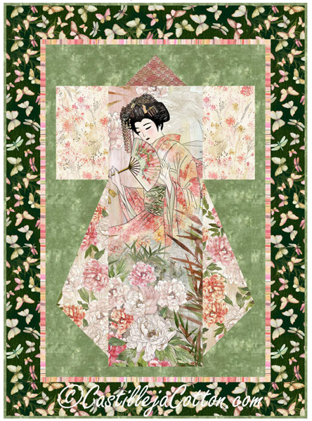 Jewel Kimono Quilt Pattern CJC-49427 - Paper Pattern