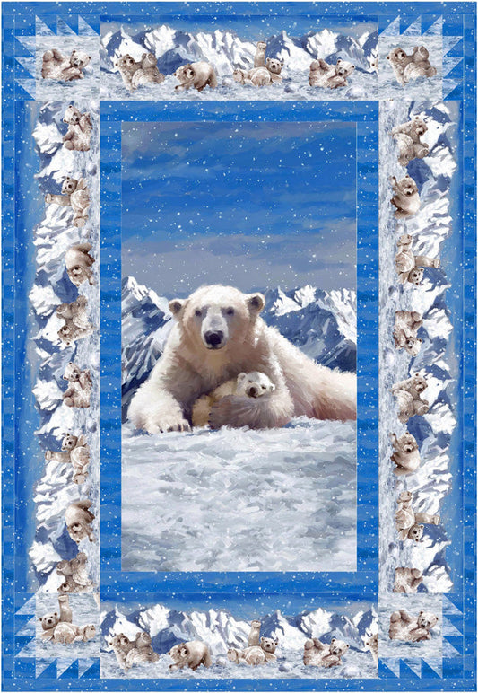 Polar Bear Fun Quilt Pattern CJC-49481 - Paper Pattern